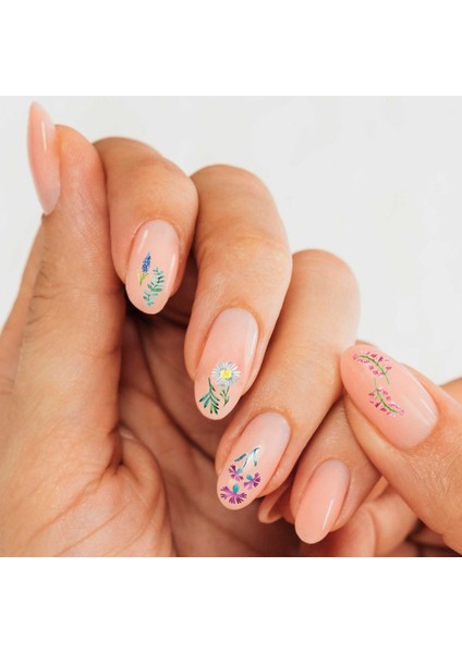 3'lü Tırnak Dövmesi Seti, Tırnak Sticker Seti, Nail Art, Tattoo modelleri