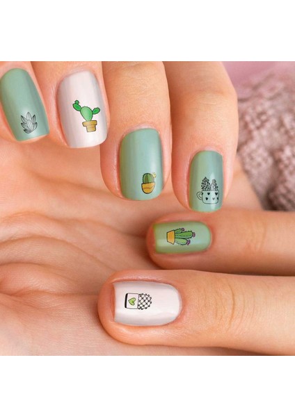 3'lü Tırnak Dövmesi Seti, Tırnak Sticker Seti, Nail Art, Tattoo fırsatları