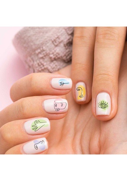 3'lü Tırnak Dövmesi Seti, Tırnak Sticker Seti, Nail Art, Tattoo indirimleri