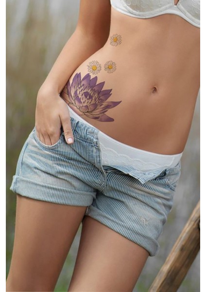 2'li Geçici Dövme Seti,geçici Tattoo ,vücut Dövme,kol Bilek Dövme,boyun Dövme,sırt Dövme modelleri