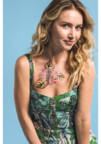 Deve Tabanı Geçici Dövme,geçici Tattoo ,vücut Dövme,kol Bilek Dövme,boyun Dövme,sırt Dövme