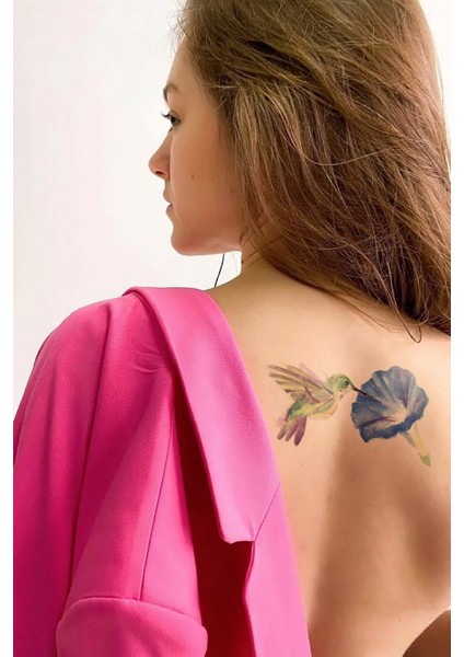 Kuşlar Geçici Dövme,geçici Tattoo ,vücut Dövme,kol Bilek Dövme,boyun Dövme,sırt Dövme