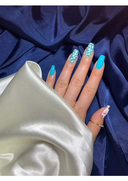 Botanik Tırnak Dövmesi, Tırnak Tattoo, Nail Art, Tırnak Sticker