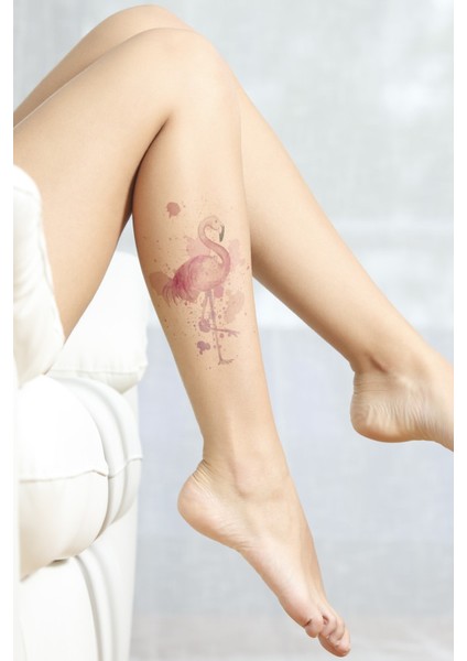 Flamingo -2 Geçici Dövme,geçici Tattoo ,vücut Dövme,kol Bilek Dövme,boyun Dövme,sırt Dövme