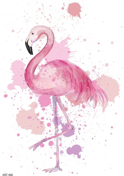 Flamingo -2 Geçici Dövme,geçici Tattoo ,vücut Dövme,kol Bilek Dövme,boyun Dövme,sırt Dövme fiyatları