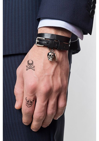 Kuru Kafa -5 Geçici Dövme,geçici Tattoo ,vücut Dövme,kol Bilek Dövme,boyun Dövme,sırt Dövme