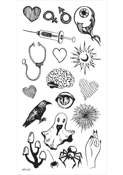 Şekiller -6 Geçici Dövme,geçici Tattoo ,vücut Dövme,kol Bilek Dövme,boyun Dövme,sırt Dövme fiyatları