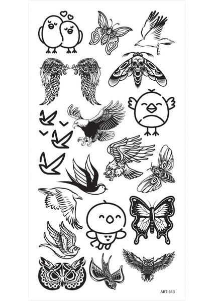 Butterfly -2 Geçici Dövme,geçici Tattoo ,vücut Dövme,kol Bilek Dövme,boyun Dövme,sırt Dövme fiyatları