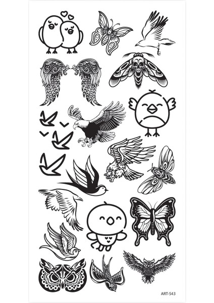 Butterfly -2 Geçici Dövme,geçici Tattoo ,vücut Dövme,kol Bilek Dövme,boyun Dövme,sırt Dövme modelleri