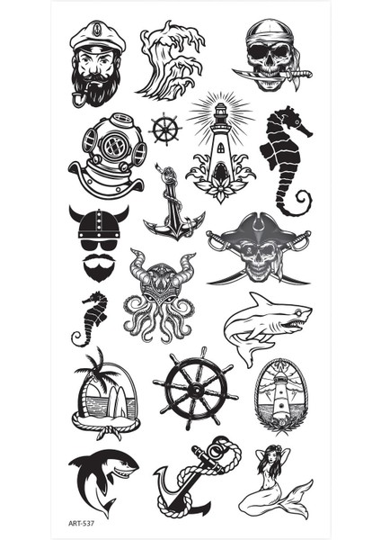 Kuru Kafa -8 Geçici Dövme,geçici Tattoo ,vücut Dövme,kol Bilek Dövme,boyun Dövme,sırt Dövme fiyatları