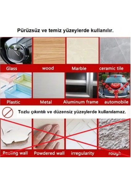 60 Parça Kolay Açılır Güçlü Çift Taraflı Bant 18MMX50MM indirimleri