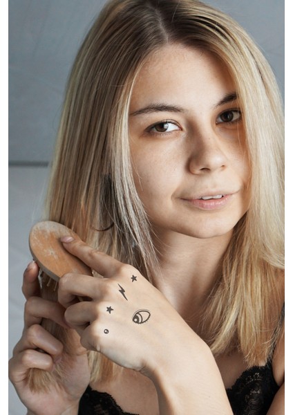 Uzay Geçici Dövme,geçici Tattoo ,vücut Dövme,kol Bilek Dövme,boyun Dövme,sırt Dövme