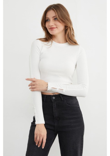 Fitilli Kolları Fiyonk Detaylı Bluz fiyatları