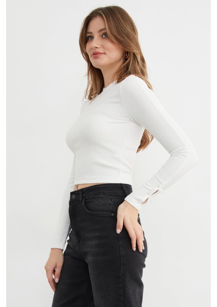 Fitilli Kolları Fiyonk Detaylı Bluz fırsatları