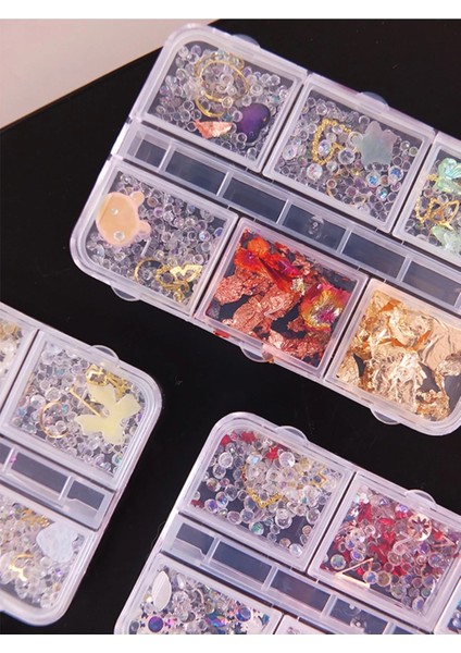 Tırnak Süsleme ve Makyaj Taşı, Kolay Uygulanabilir, Nail Art Tırnak Süsleme ve Makyaj Taş Set indirimleri