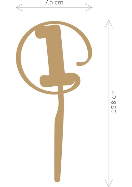 Gümüş 1 Yaş Yazılı Ayna Pleksi Pasta Üstü & Doğum Günü Partisi & Pleksi Pasta Süsü modelleri