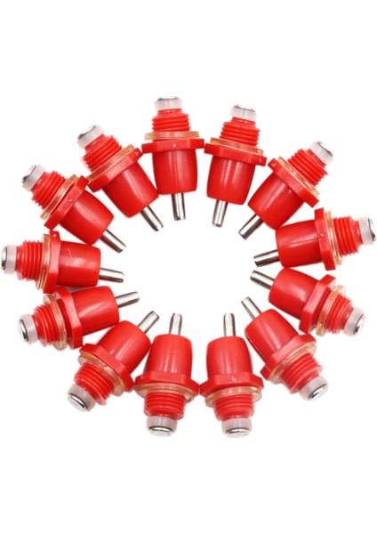 50 Adet Tavuk Meme Suluk Yaylı Tip Kuş Otomatik Su Sebili Tavuk Ağızlı Kuş Içme Suyu (Yurt Dışından)