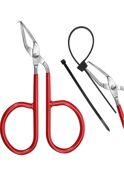 Kablo Bağı Açıcı, Fermuarlı Bağı, Kablo Bağı Sökücü Alet, Silikon Saplı Paslanmaz Çelik Fermuarlı Bağı Kesme Aleti (Yurt Dışından)