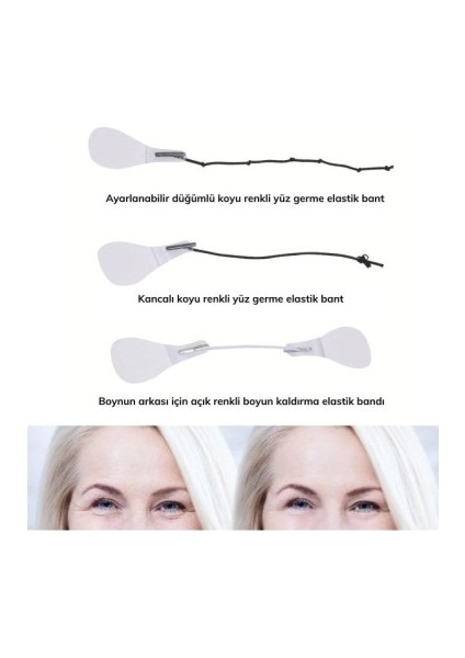 Yüz Yogası Gerdirme Bandı modelleri
