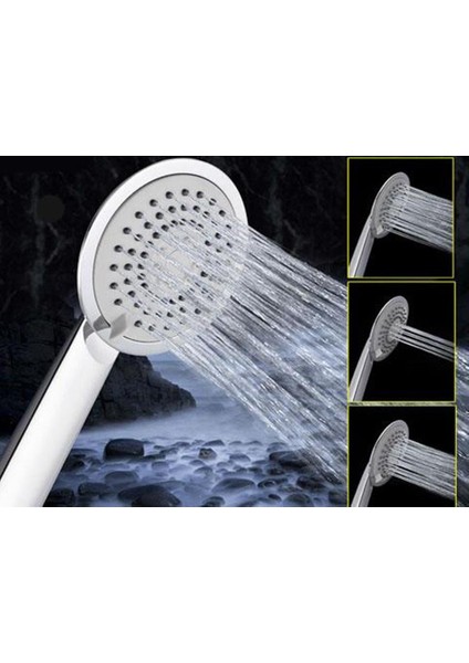 Terapi Etkili 5 Fonksiyonlu Duş Başlığı Seti (5224) fırsatları