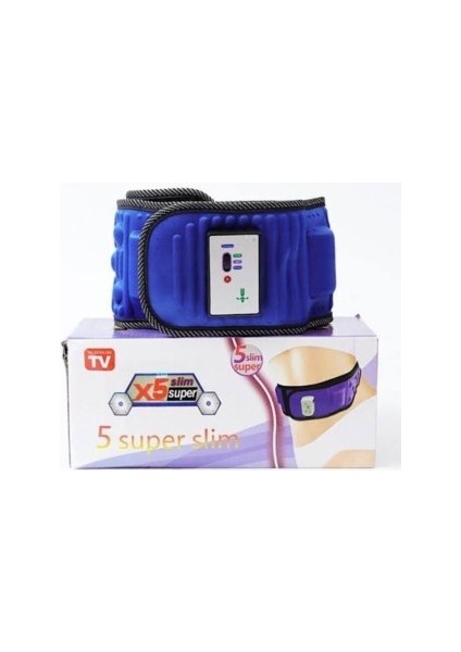 Super Slim 5 Motorlu Titreşimli Masaj Kemeri Göbek Eritme Aleti modelleri