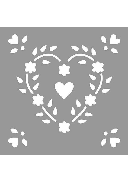 Karo Seaside Stencil Tasarımı 30 x 30 cm fiyatları