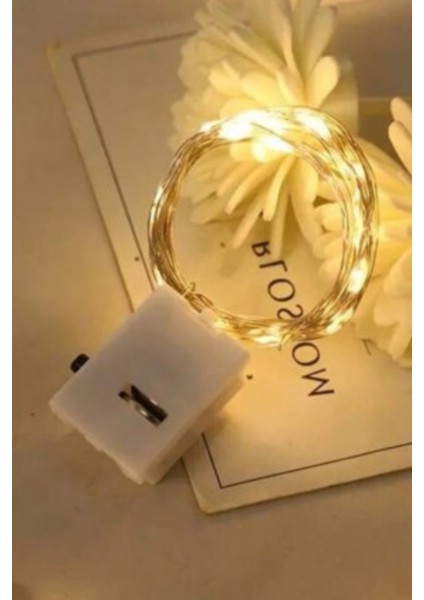 Büro Ev Ofis Dekoru Için 2mt Pilli Peri Rgb LED Işık modelleri