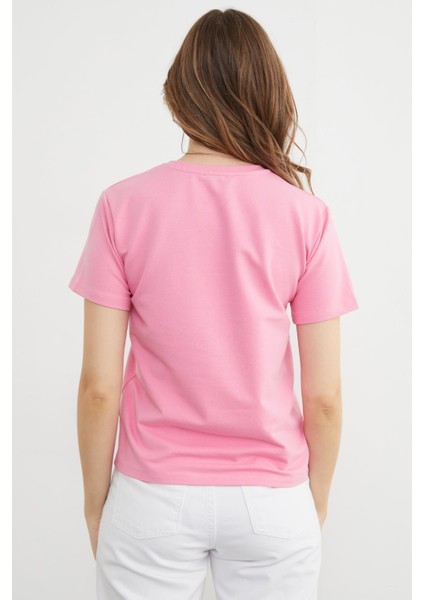 Basic Bisiklet Yaka Tişört indirimleri