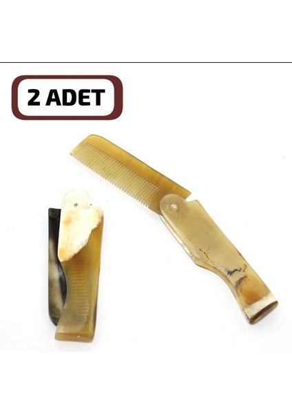 Kemik Tarak, Bebek Tarak, Katlanır Tarak Antistatik Cep Tarak (2 Adet)