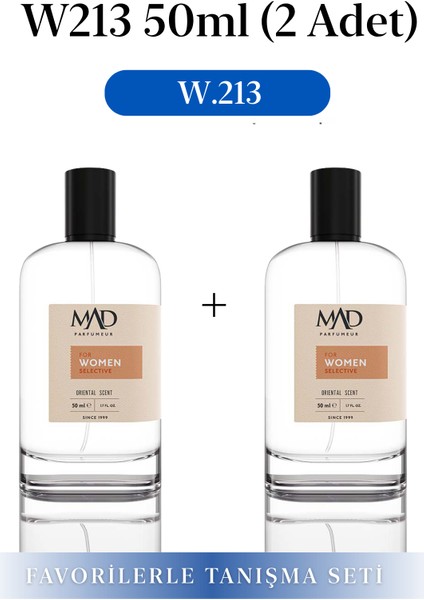 2 Adet 50 ml W213 Selective Seti