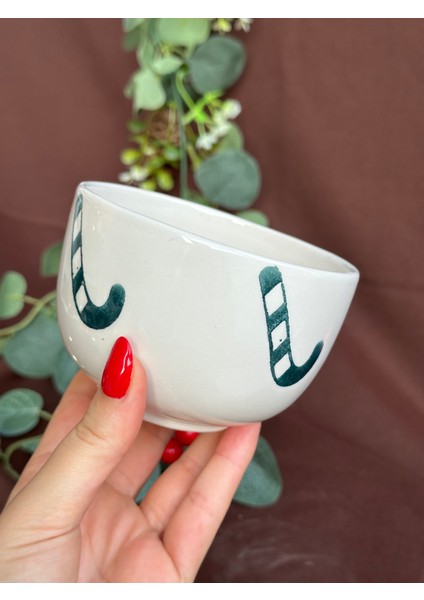 Yeni Yıl Temalı Dekorlu Kase Çerezlik Meggdecor indirimleri