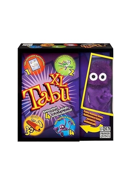 Tabu Xl Kutu Oyunu, 4 Farklı Oyun Alternatifi, Klasik Oyunun Yanı Sıra Çizerek, Tabu