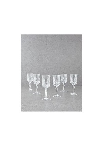 English Leonora Kristalin 6'lı Kadeh 230 ml Şeffaf