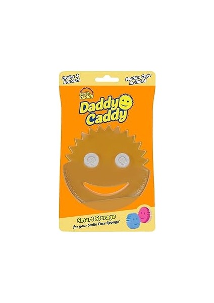 Scrub Daddy Caddy Sünger Tutucu - Mutfak Lavabosu Düzenleyici, Scrub Daddy/mommy Temizleme Süngeri