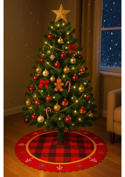 Yılbaşı Çam Ağacı Örtüsü Mix