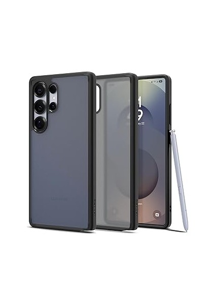 S25 ile Uyumlu Ince Kılıf Hybrid Sararma Karşıtı Duraclear Hava Kanalı Te