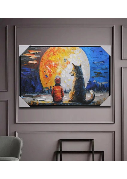 Duvara Asmalı Yağlı Boya Pano LIV618