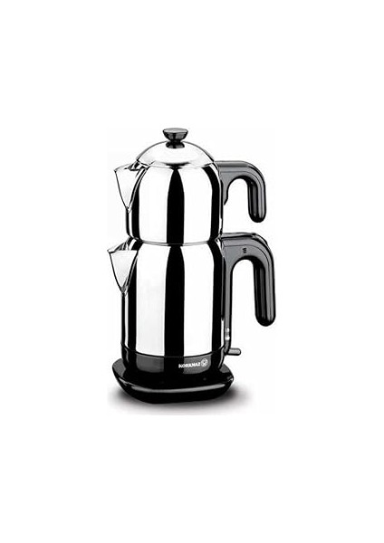 Demtez Inox/siyah Elektrikli Çaydanlık