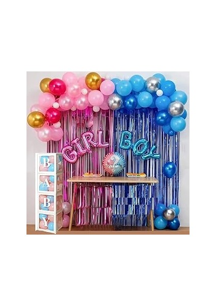 Patladı Gitti Cinsiyet Belirleme Parti Seti (Konsept 2)