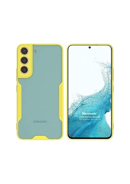 Microsonic S22 Kılıf Paradise Glow Sarı