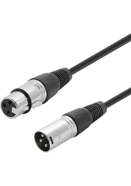 Fully G-526H Dişi Erkek Hazır 3 Metre Mikrofon Uzatma Kablosu