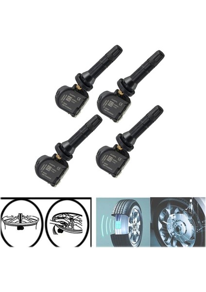 4pcs Tpms Lastik Basınç Sensörü 13533166 Gmc Için Sierra Yukon Siiverado Banliyö Tahoe Cadillac Ats Ct4 Ct5 Escalade (Yurt Dışından) modelleri