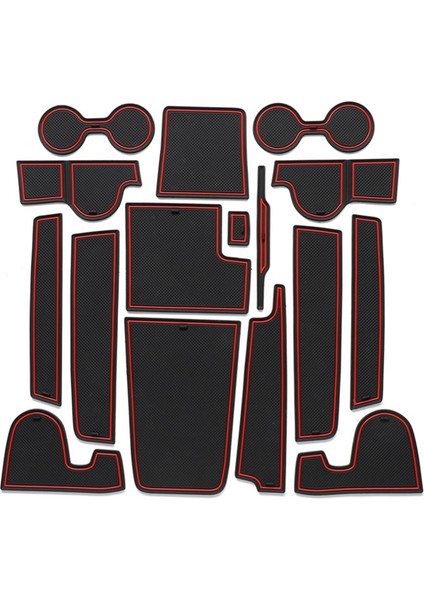 Bmw X1 2023 Kapı Groove Pad Kupa Tutucu Iç Aksesuarlar (Yurt Dışından)