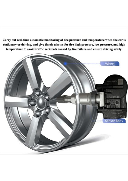 4pcs Araba Tpms Türüm Basınç Sensörü 103460200A 1034602-00 Tesla Model 3 Model S x 2015-2022 433MHZ Lastik Sensörü (Yurt Dışından) fiyatları