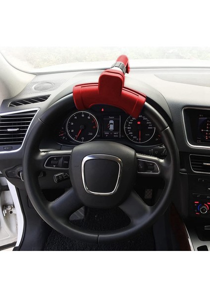 Araba T Şeklinde Direksiyon Simidi Hırsızlık Anti-Hırsızlık Kilidi Geri Çekilebilir Kanca Kilidi Geri Çekilebilir Hırf Karşı Kombin (Yurt Dışından) fırsatları