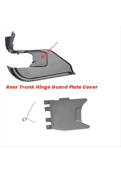 1paır Arka Bagaj Menteşe Koruma Plakası Kapağı 673003763 673003775 Maserati Quattroporte M156 14-21 Kapı Muhafızları Trim Caps (Yurt Dışından) fırsatları