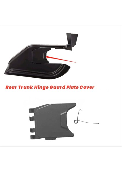 1paır Arka Bagaj Menteşe Koruma Plakası Kapağı 673003763 673003775 Maserati Quattroporte M156 14-21 Kapı Muhafızları Trim Caps (Yurt Dışından) indirimleri