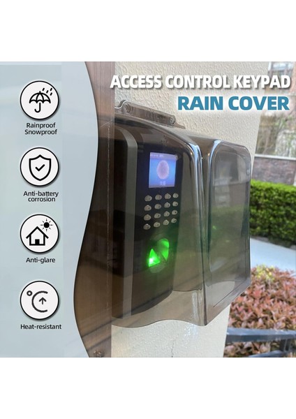 Plastik Uzatın Kapı Zili Yağmur Kapağı Kapı Zili Su Geçirmez Kapak Hava Durumu Koruyucu Kapı Zili Ek (Yurt Dışından) fırsatları