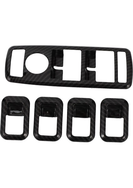 2 Set Araç Aksesuarları 1 Set Araç Kapısı Penceresi Anahtarı Kapak Trims &amp 1 Set Araç Direksiyon Tekerleği Düğmesi Kapak Döşeme Çıkartmaları (Yurt Dışından) modelleri