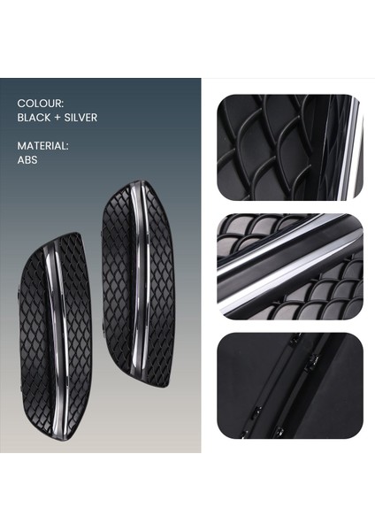 Ön Tampon Izgara Sis Lambası Kapağı ve Mercedes-Benz C Sınıfı W205 C180 C200 C250 205885123 2058551123 (Yurt Dışından) fırsatları